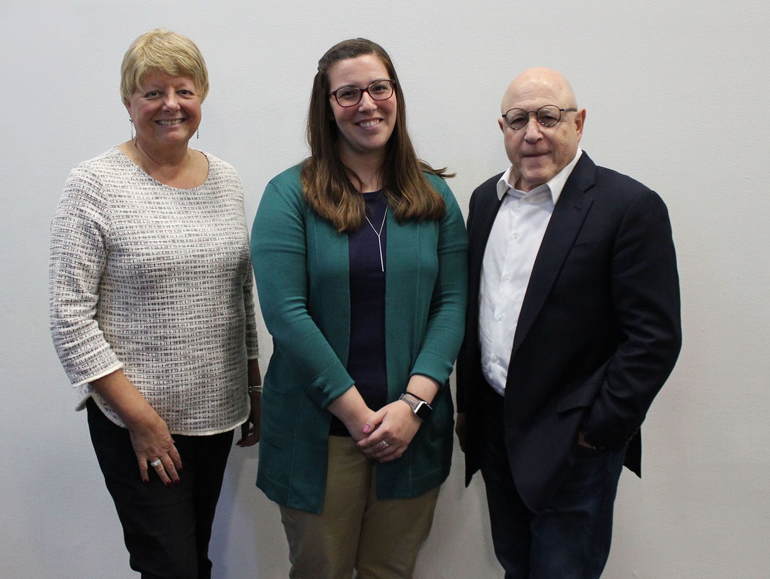 Cathy Welch, Megan Coughlin, and Vinnie Strully