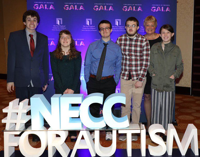 NECC students at the Gala