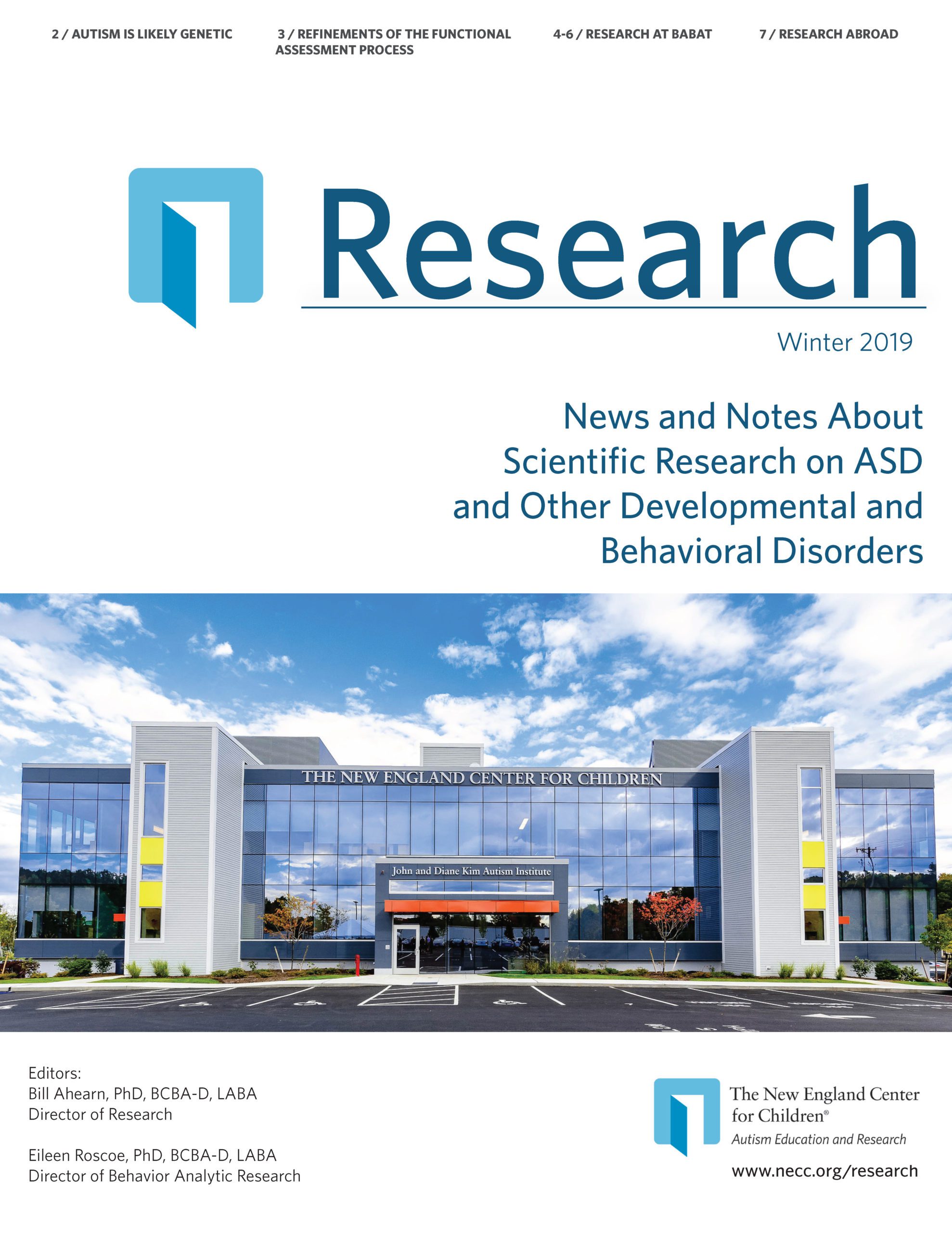 Research News Winter 2019 cover