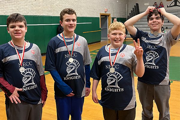 Special OLympics basketball